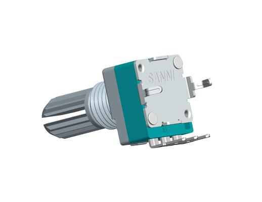 PCB Lug Terminal Type Rotary Potentiometer 6mm Shaft Diameter Round Flat Knurled Shaft Type Suitable for Precision Control